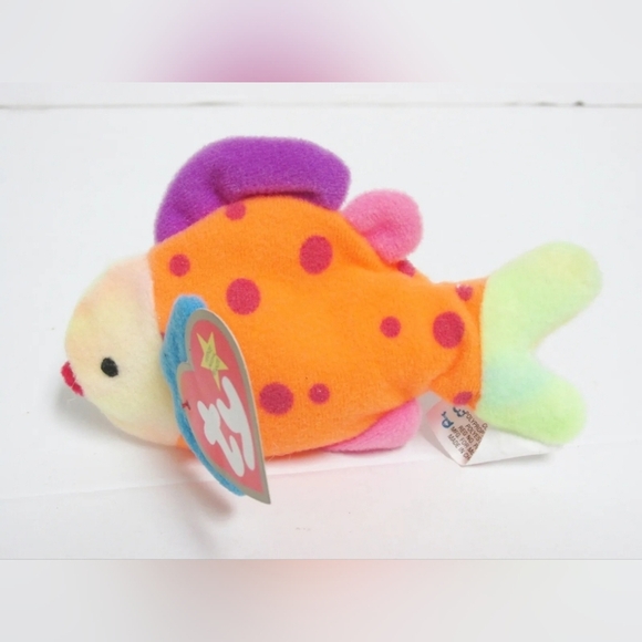 Lips  the Fish - TY Teenie Beanie Baby - Picture 9 of 14